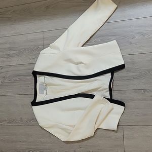 H&M white blazer